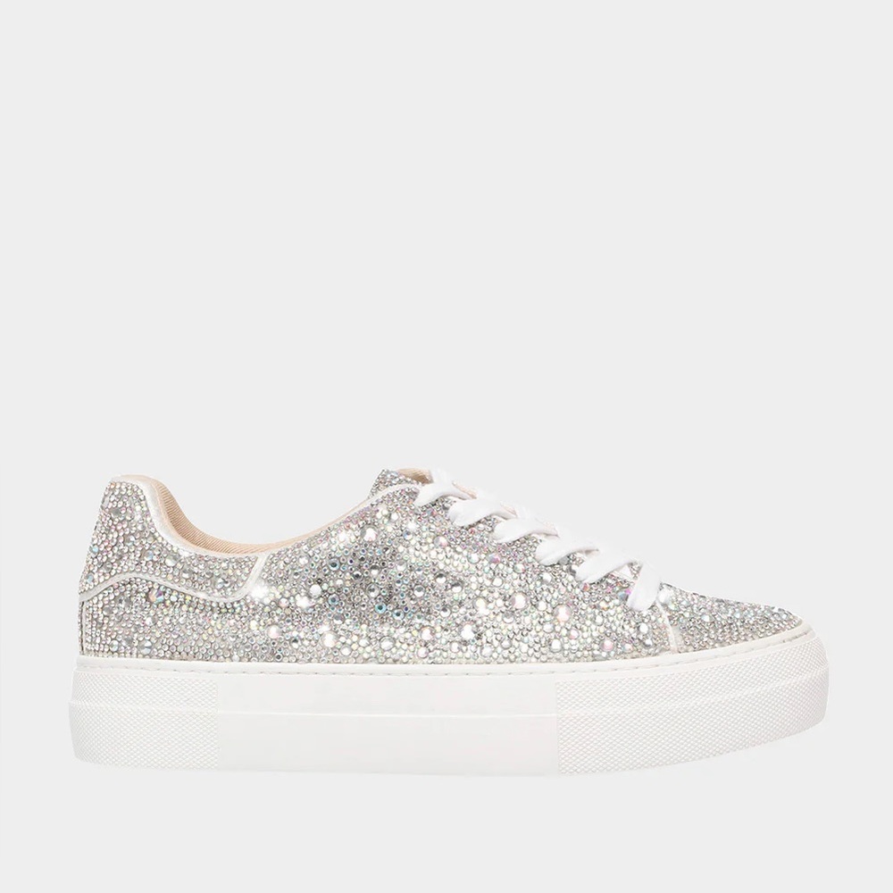 Betsey Johnson Sidny Rhinestone Sneakers